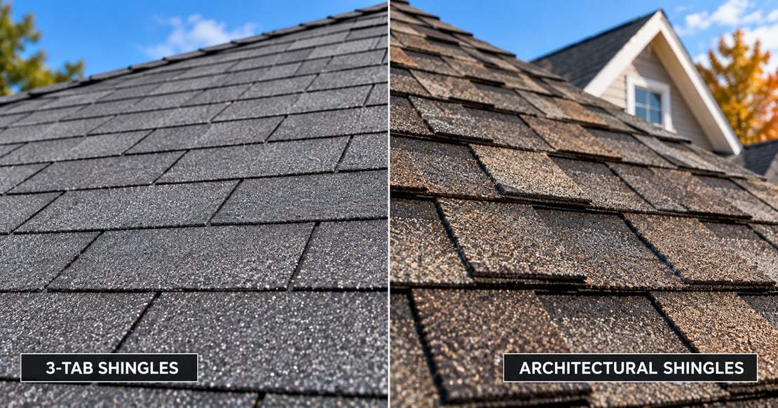 3-Tab vs. Architectural Shingles
