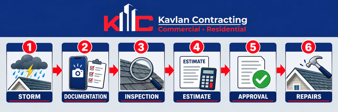 Steps In Indiana Roof Insurance Claim