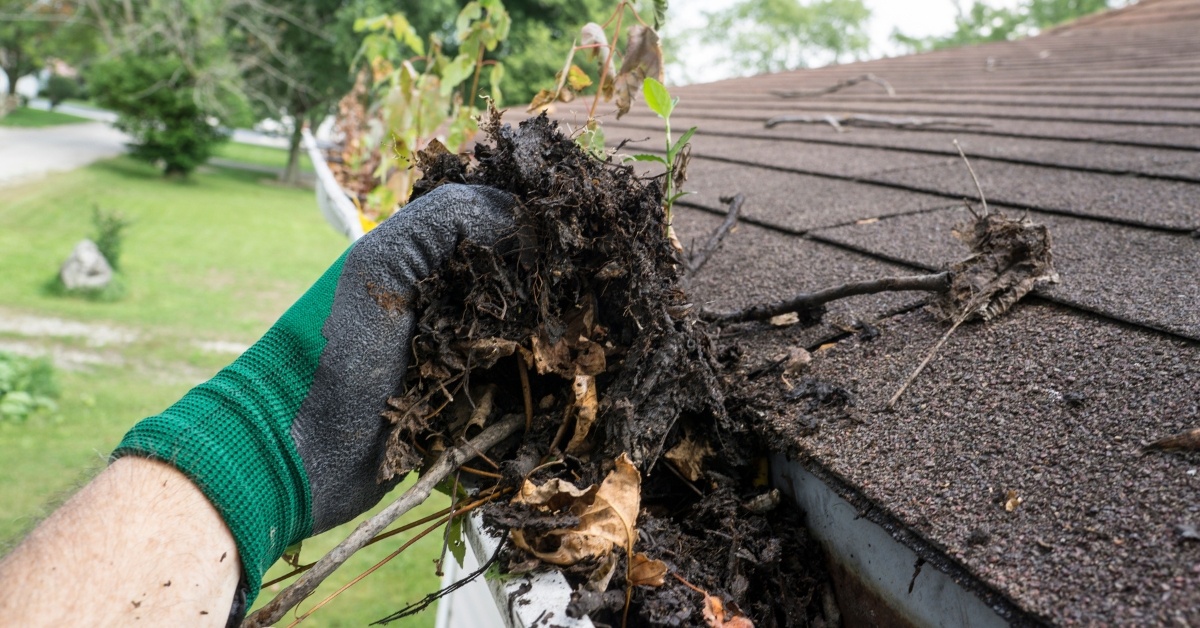 Professional gutter cleaning service in Indiana to prevent storm damage